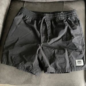 Vans black short shorts Men’s never worn